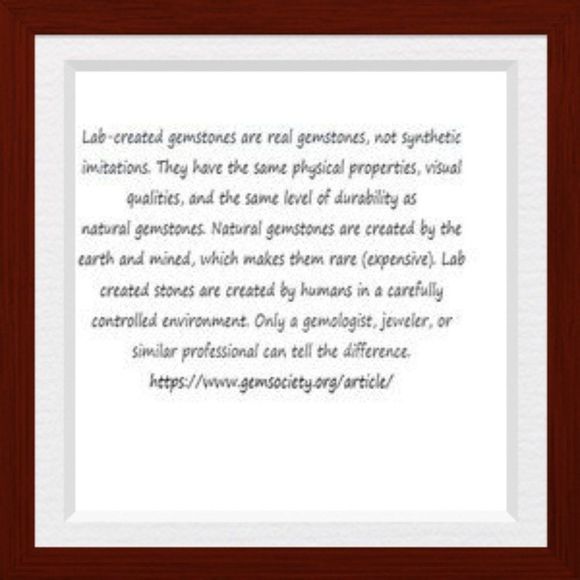 Faceted & Lots of Sparkle Gemstone in a 925 Silver Overlay/Plated Ring (8) - Picture 12 of 12